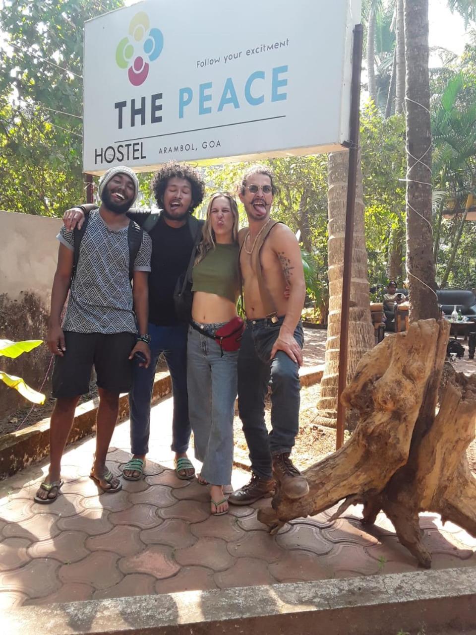 The Peace Hostel - Arambol, Goa Exterior foto